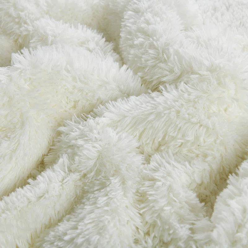 Super Soft Sherpa Faux Fur Throw